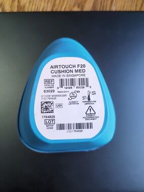 ResMed AirTouch F20 Cushion - Turquoise/Black